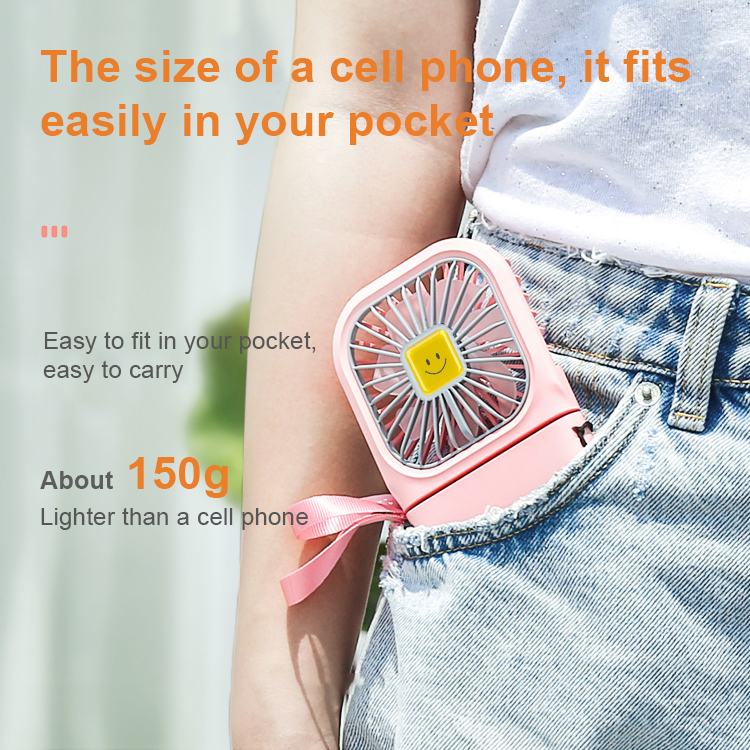 2020 New arrival cool 5000mAh Fan Power Bank LWS-6026